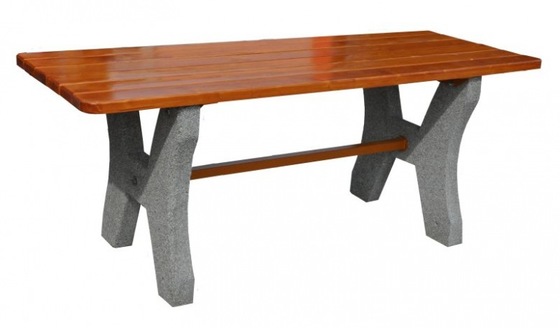 Stół betonowy piknikowy