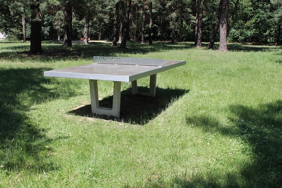 Stół betonowy do tenisa stołowego na zewnątrz (Do wkopania)