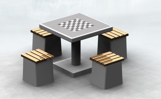 Betonowy stół do gry w CHIŃCZYKA - do wkopania lub postawienia